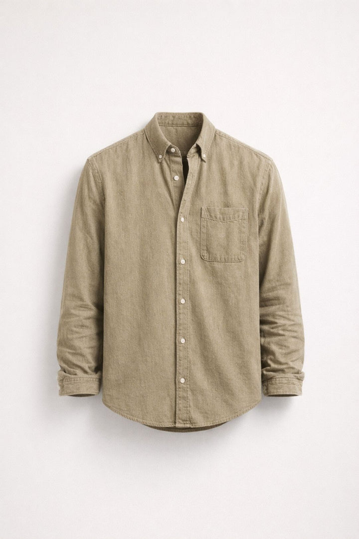 Men’s Shirt | Straight | With Buttons | Easy Fit