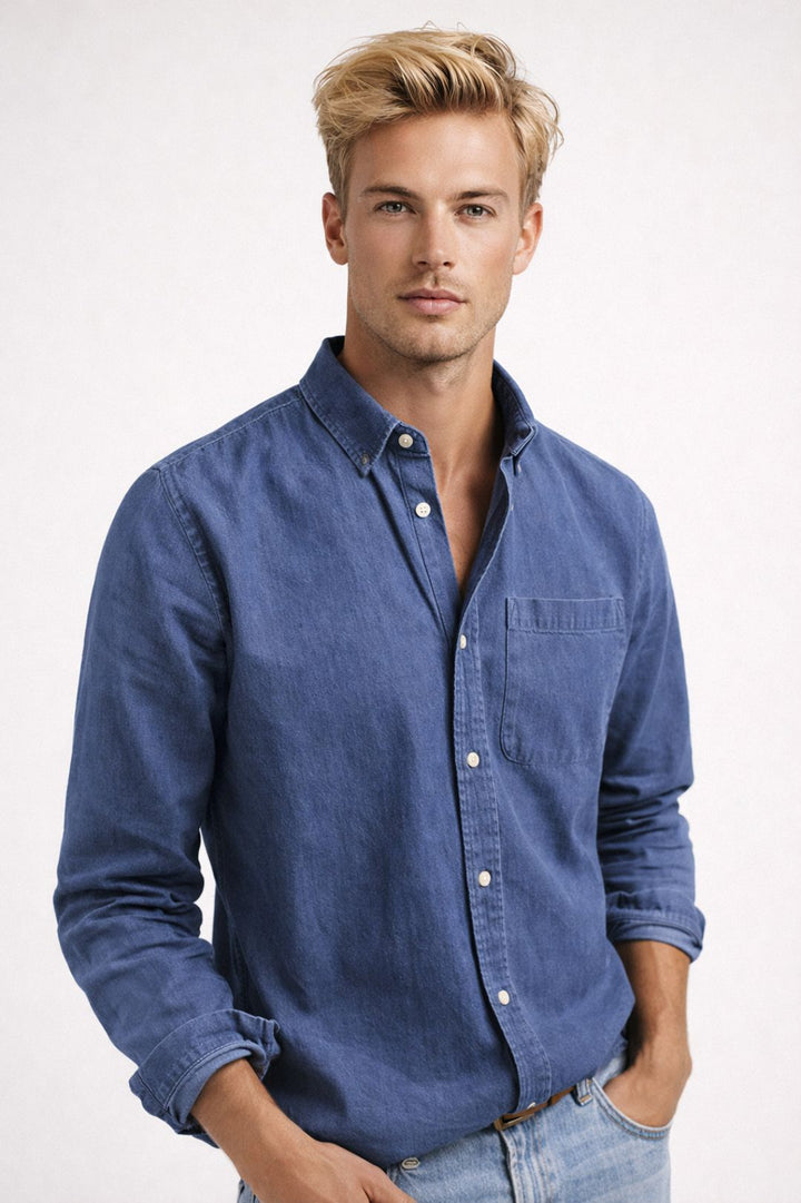 Men’s Shirt | Straight | With Buttons | Easy Fit