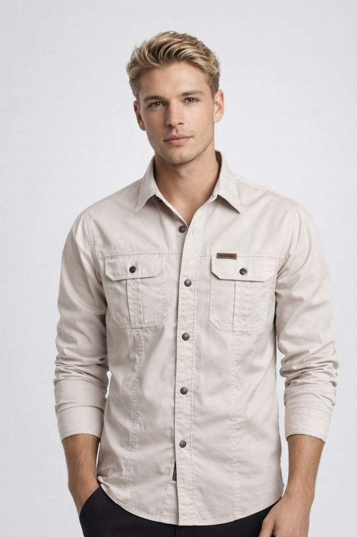 Men’s Shirt | Straight | With Buttons
