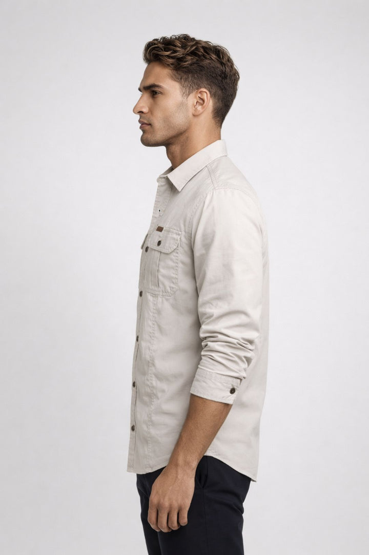 Men’s Shirt | Straight | With Buttons