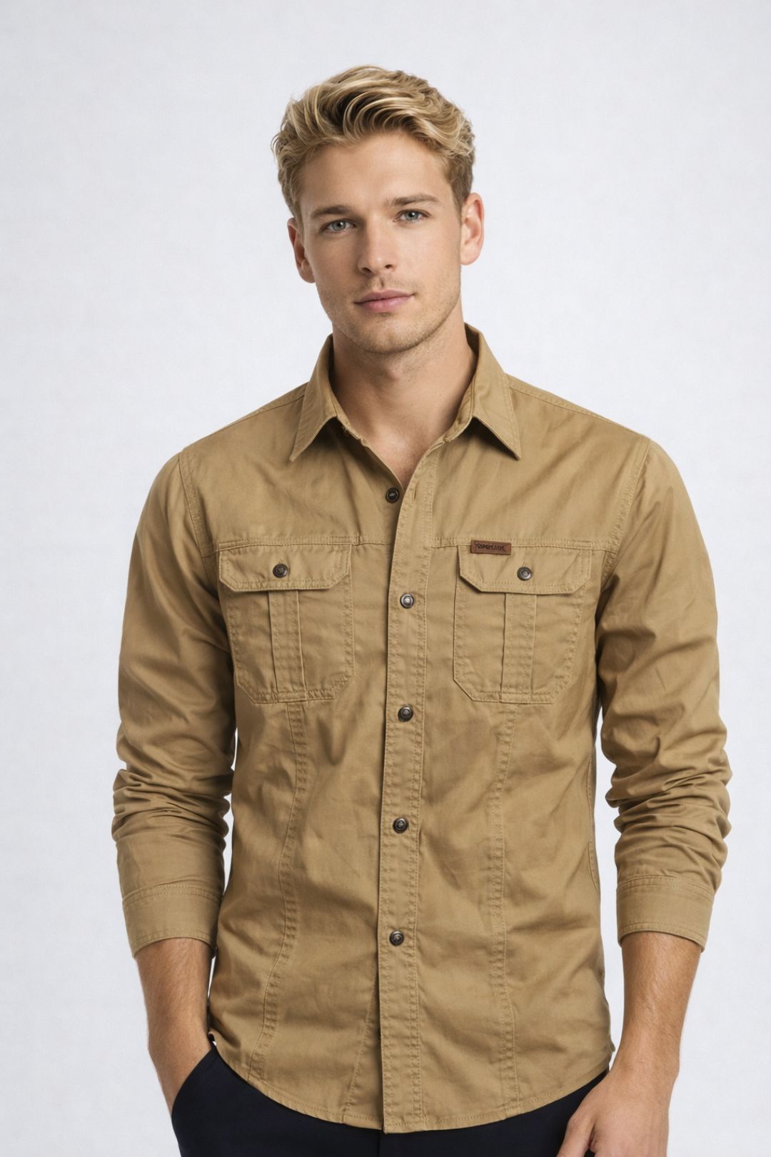 Men’s Shirt | Straight | With Buttons