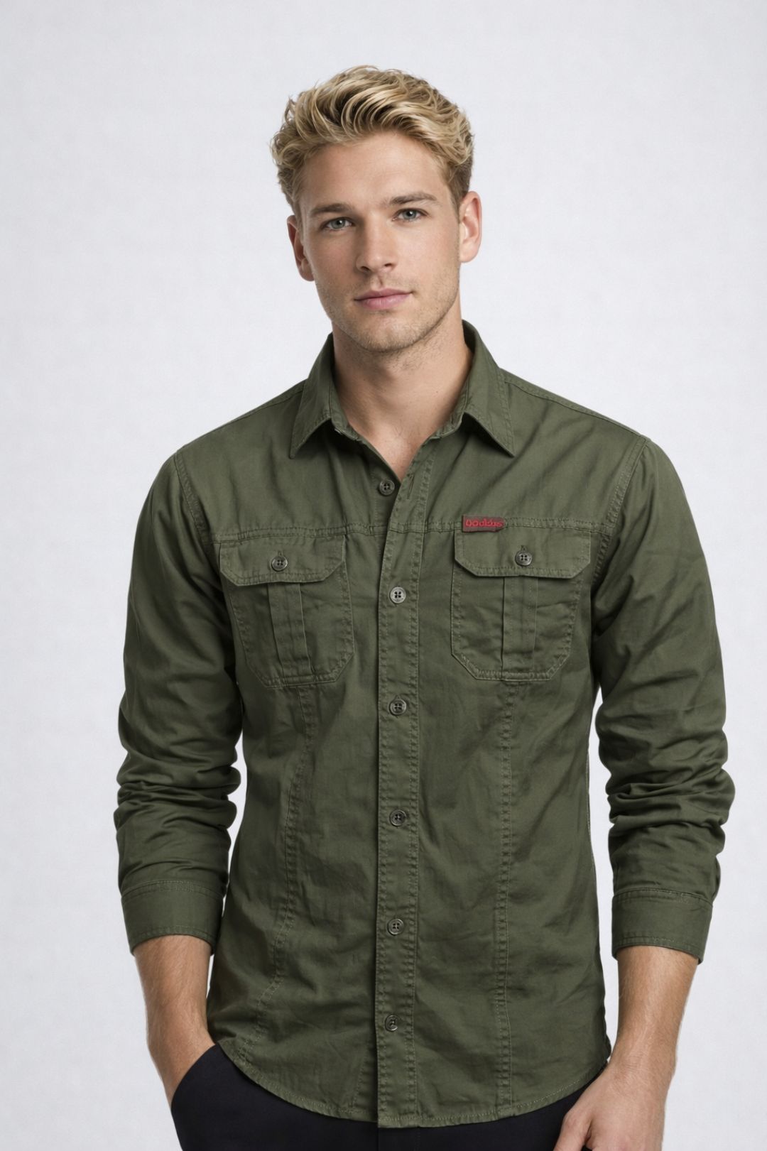 Men’s Shirt | Straight | With Buttons