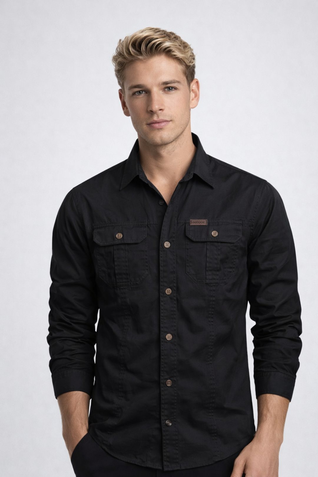 Men’s Shirt | Straight | With Buttons