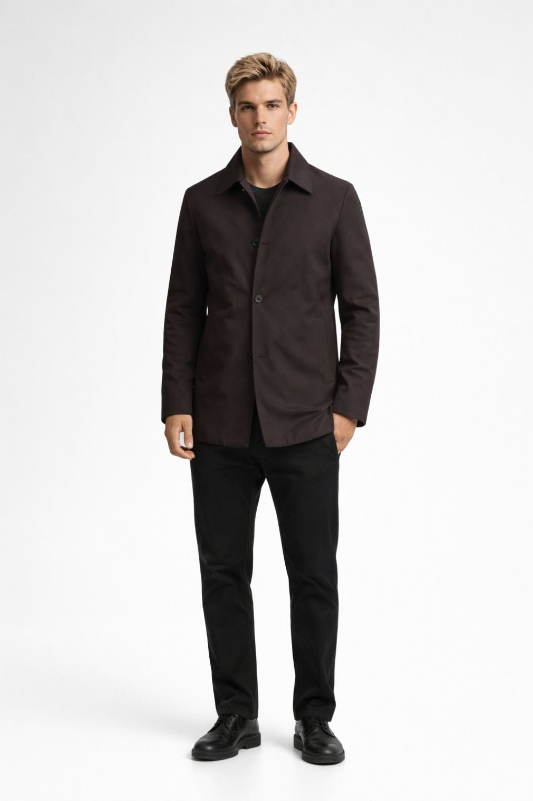 Men’s Jacket | Elegant | With Buttons | Front Pockets