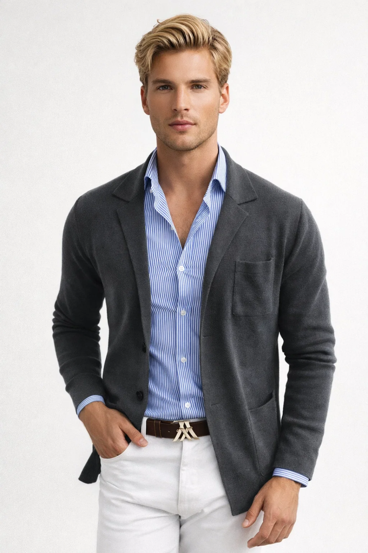 Men’s Jacket | Elegant | With Buttons | Spring