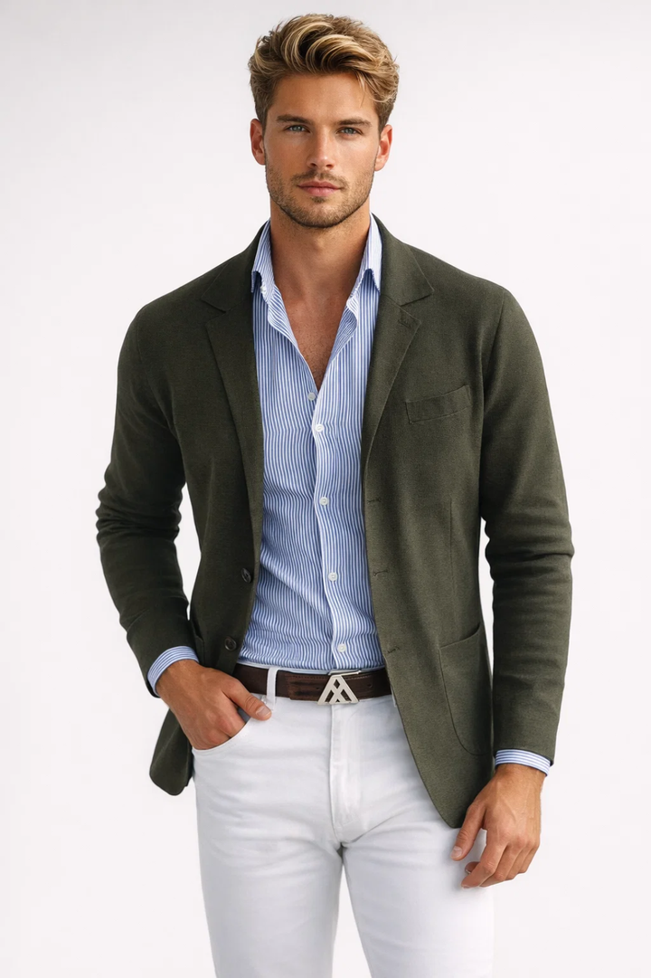 Men’s Jacket | Elegant | With Buttons | Spring