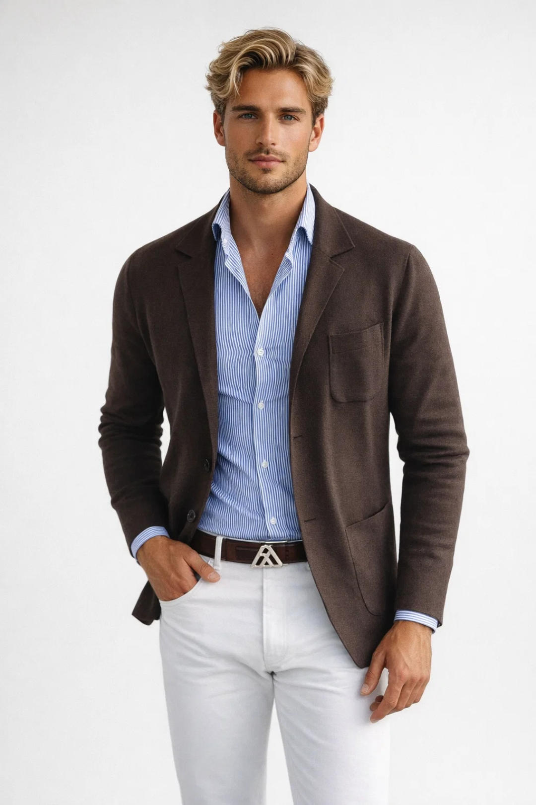 Men’s Jacket | Elegant | With Buttons | Spring