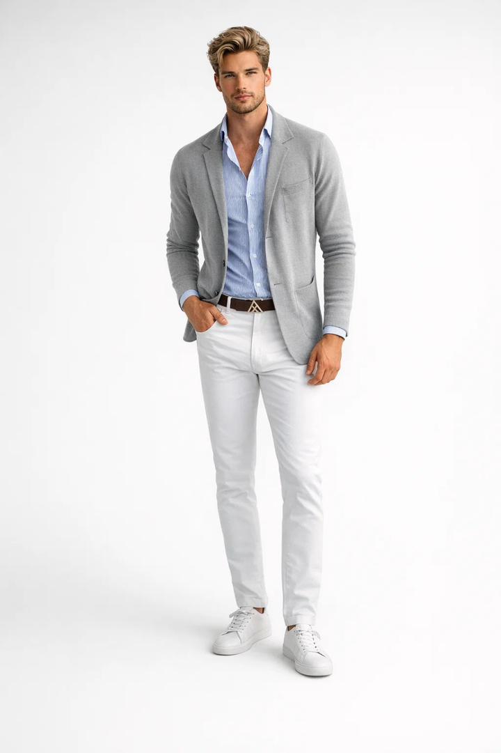 Men’s Jacket | Elegant | With Buttons | Spring