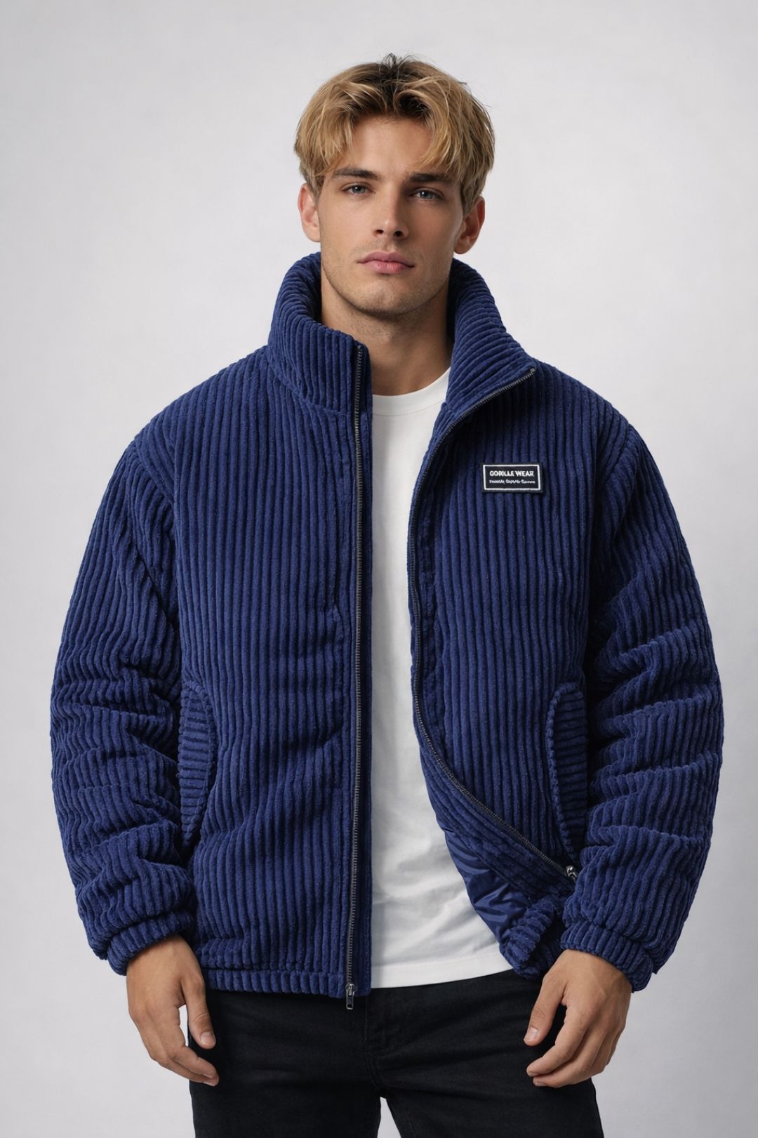 Men’s Jacket | Retro | With Zipper | Front Pockets