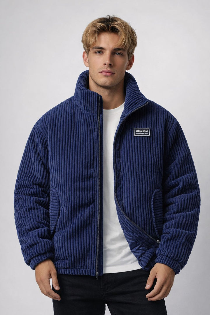 Men’s Jacket | Retro | With Zipper | Front Pockets