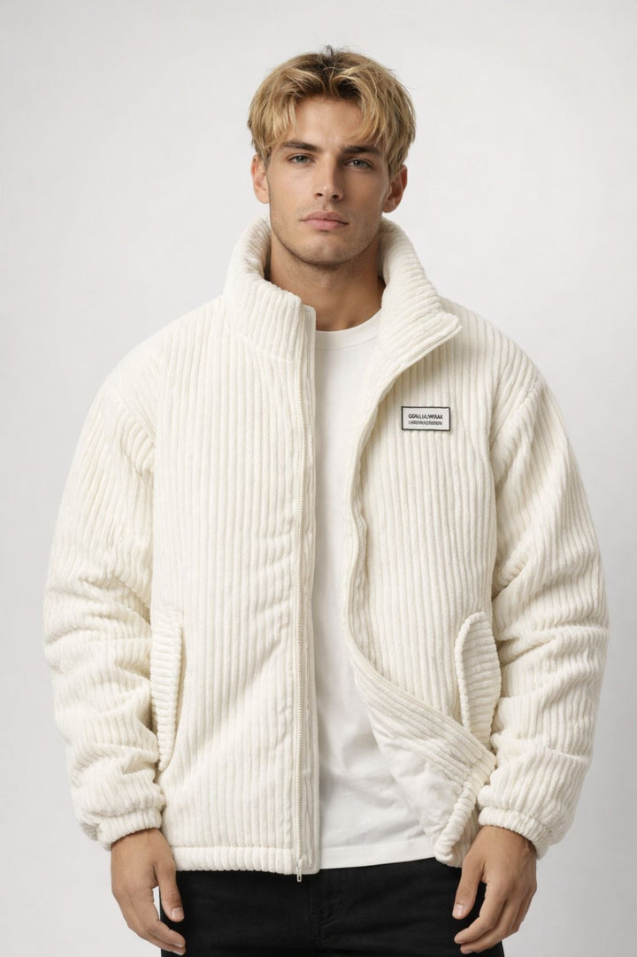 Men’s Jacket | Retro | With Zipper | Front Pockets