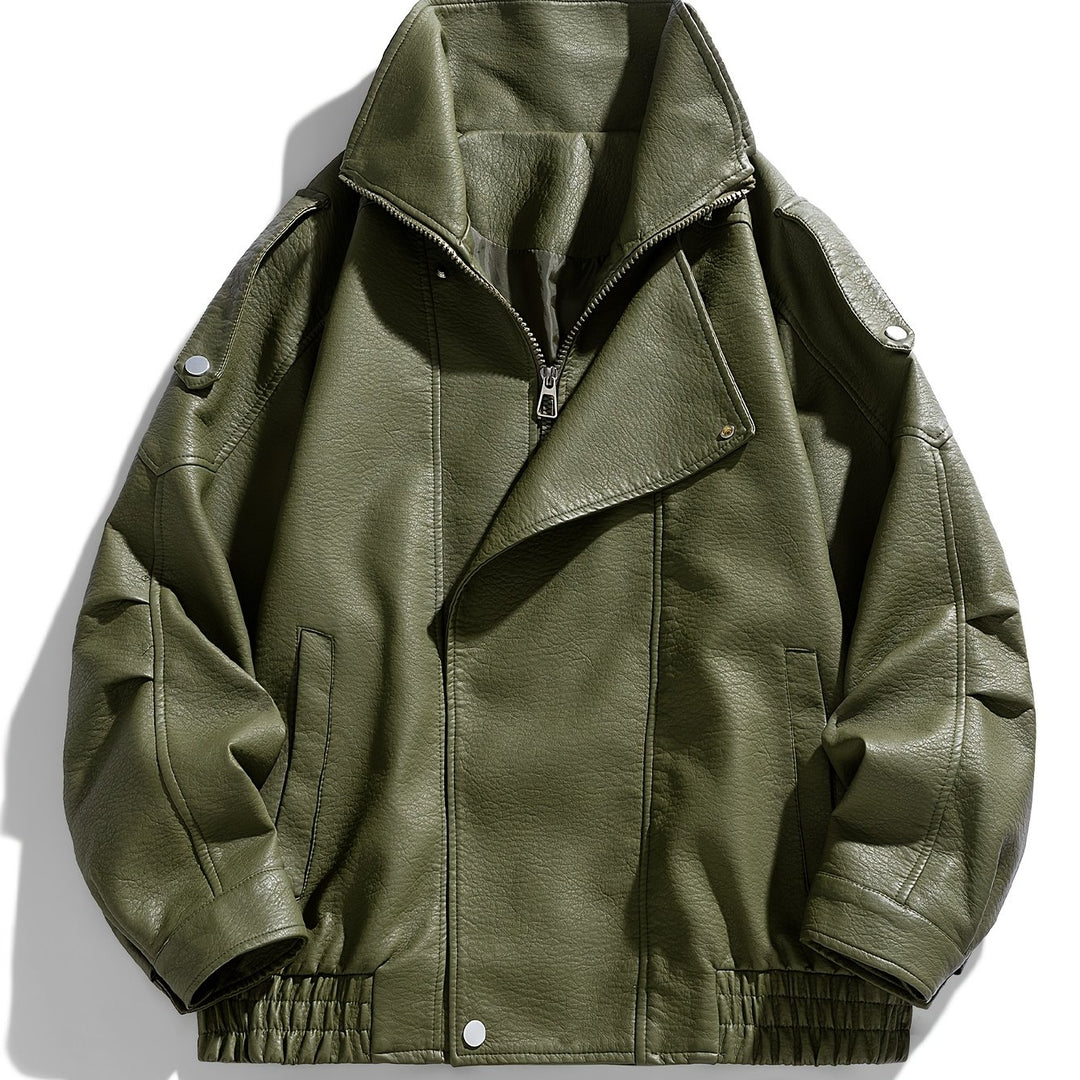 Men’s Jacket | Oversized | Zip Closure | Structured collar-Jacob-Menswear