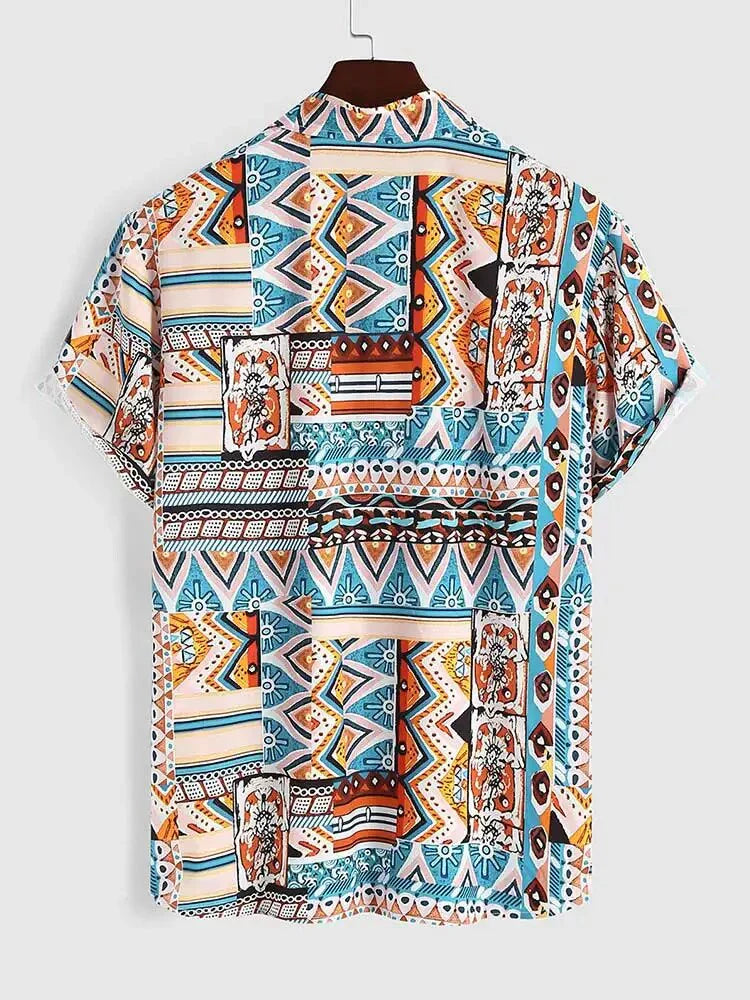 Men’s Shirt | Oversized | Button Front | Summer