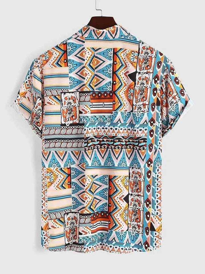 Men’s Shirt | Oversized | Button Front | Summer