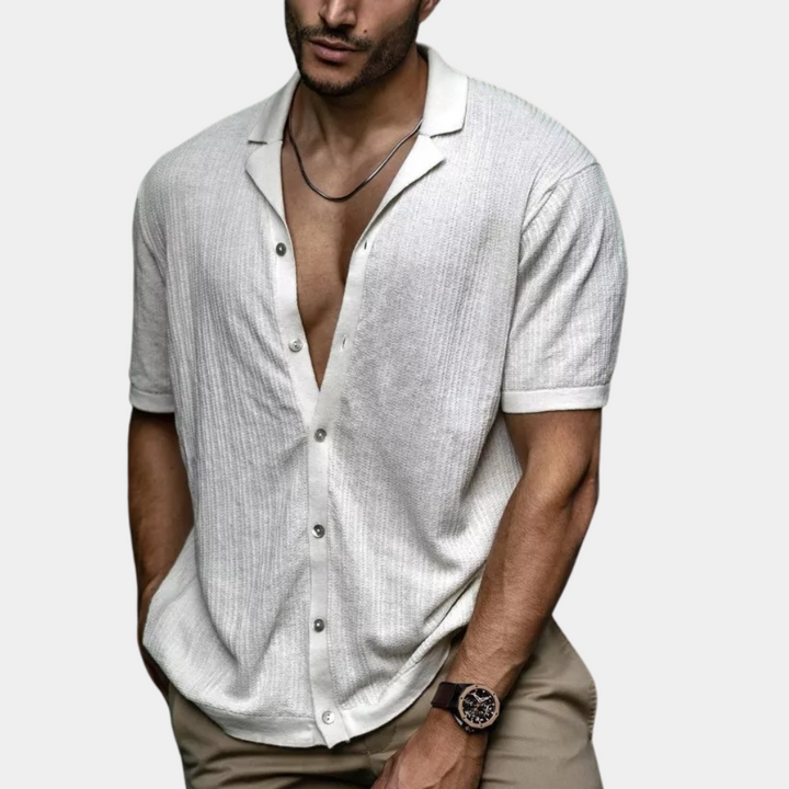 Men’s Shirt | Slim fit | With Buttons | Summer