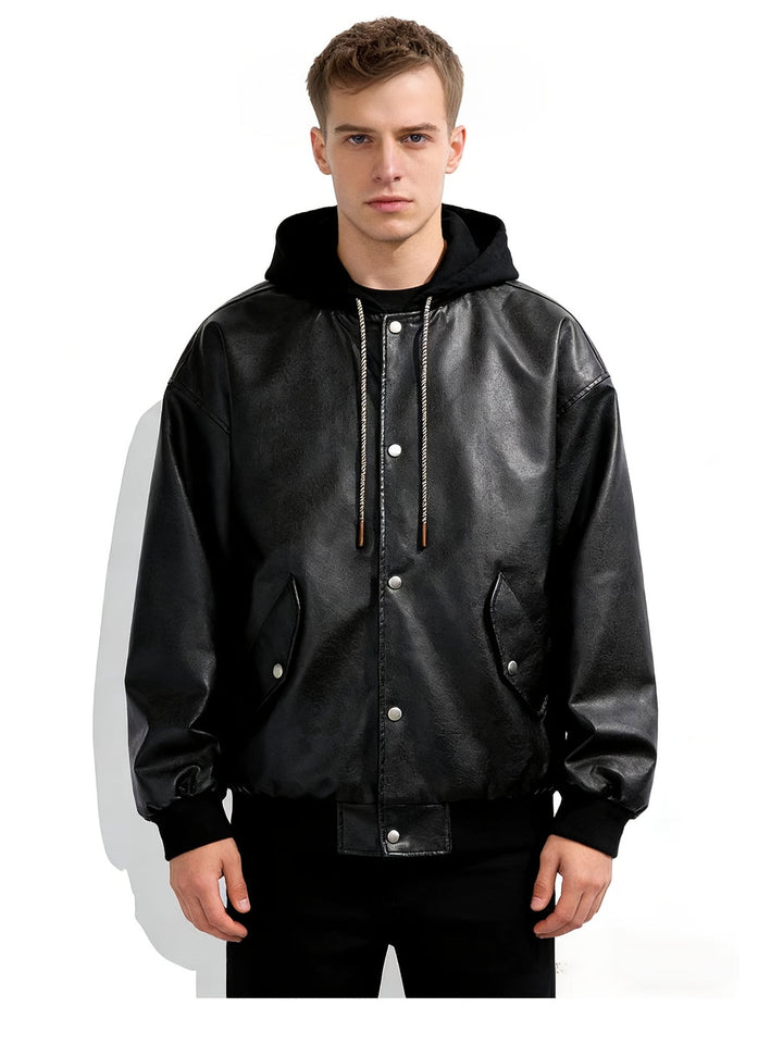 Men’s Jacket | Oversized | With Hood | Front pockets-Jacob-Menswear