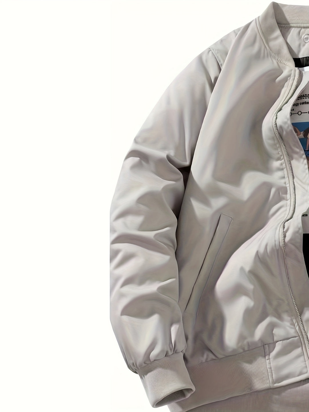 Men’s Jacket | Oversized | With Hood | Zip front-Jacob-Menswear
