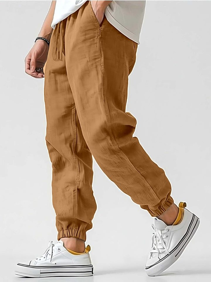 Men’s Pants | Slim fit | Elastic cuffs | Summer