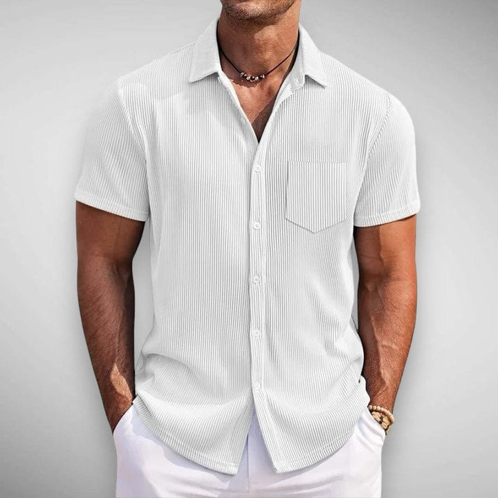 Men’s Shirt | Slim fit | Short Sleeve | Button Closure | Summer