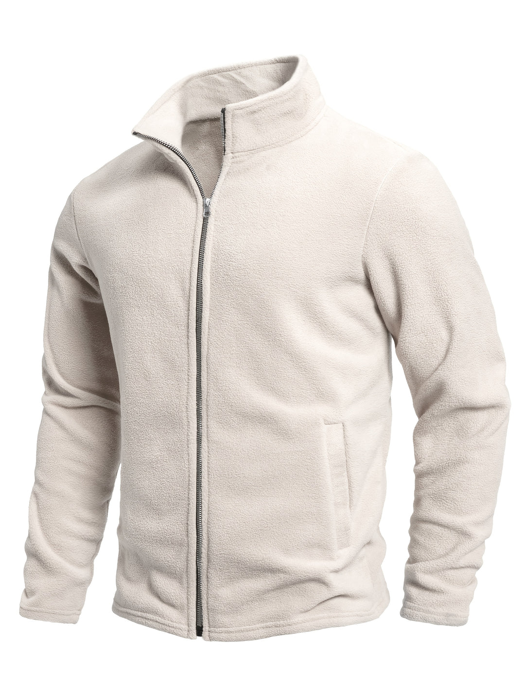 Men’s Jacket | Straight | With Zipper | Side Pockets-Jacob-Menswear