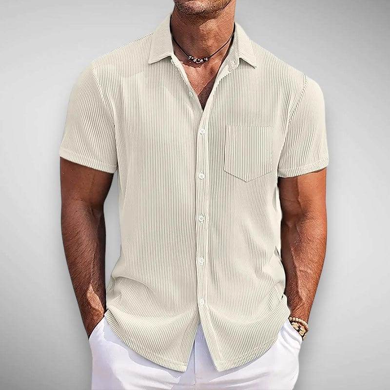 Men’s Shirt | Slim fit | Short Sleeve | Button Closure | Summer