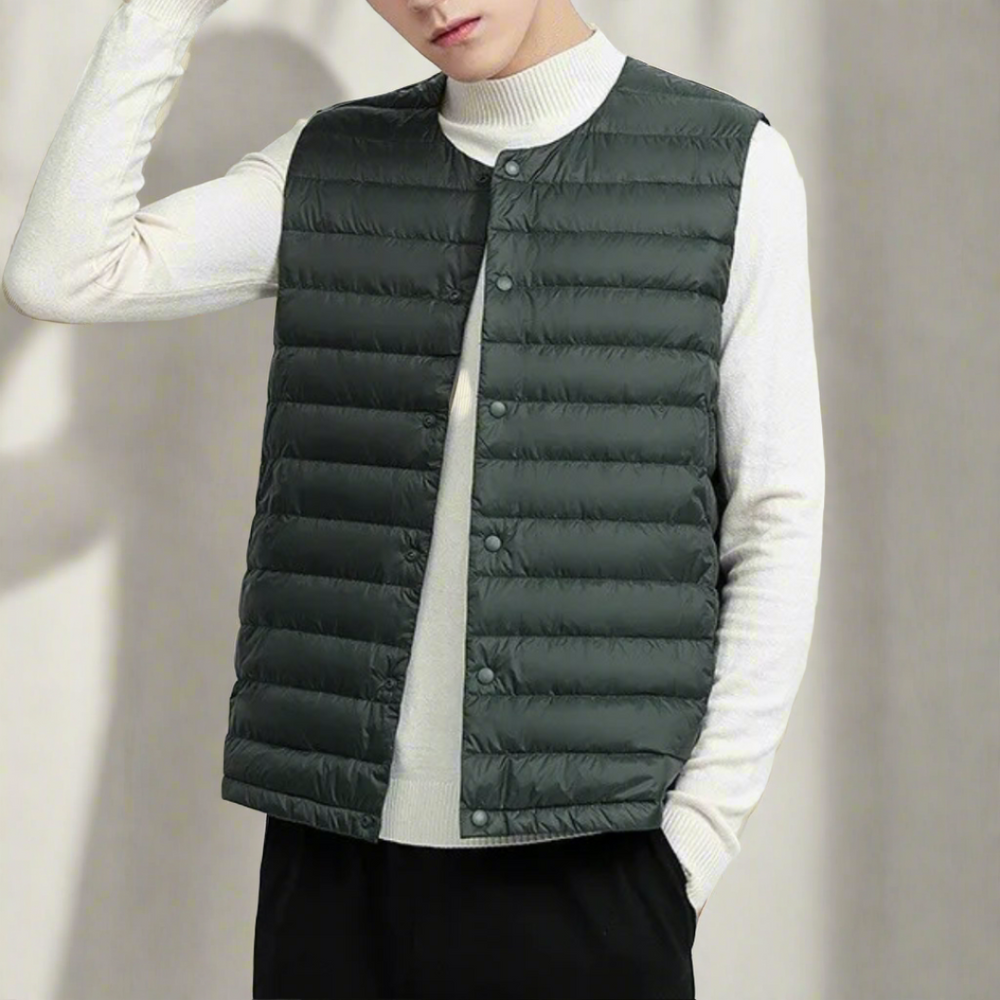 Men’s Jacket | Puffer | Winter | With Buttons-Jacob-Menswear