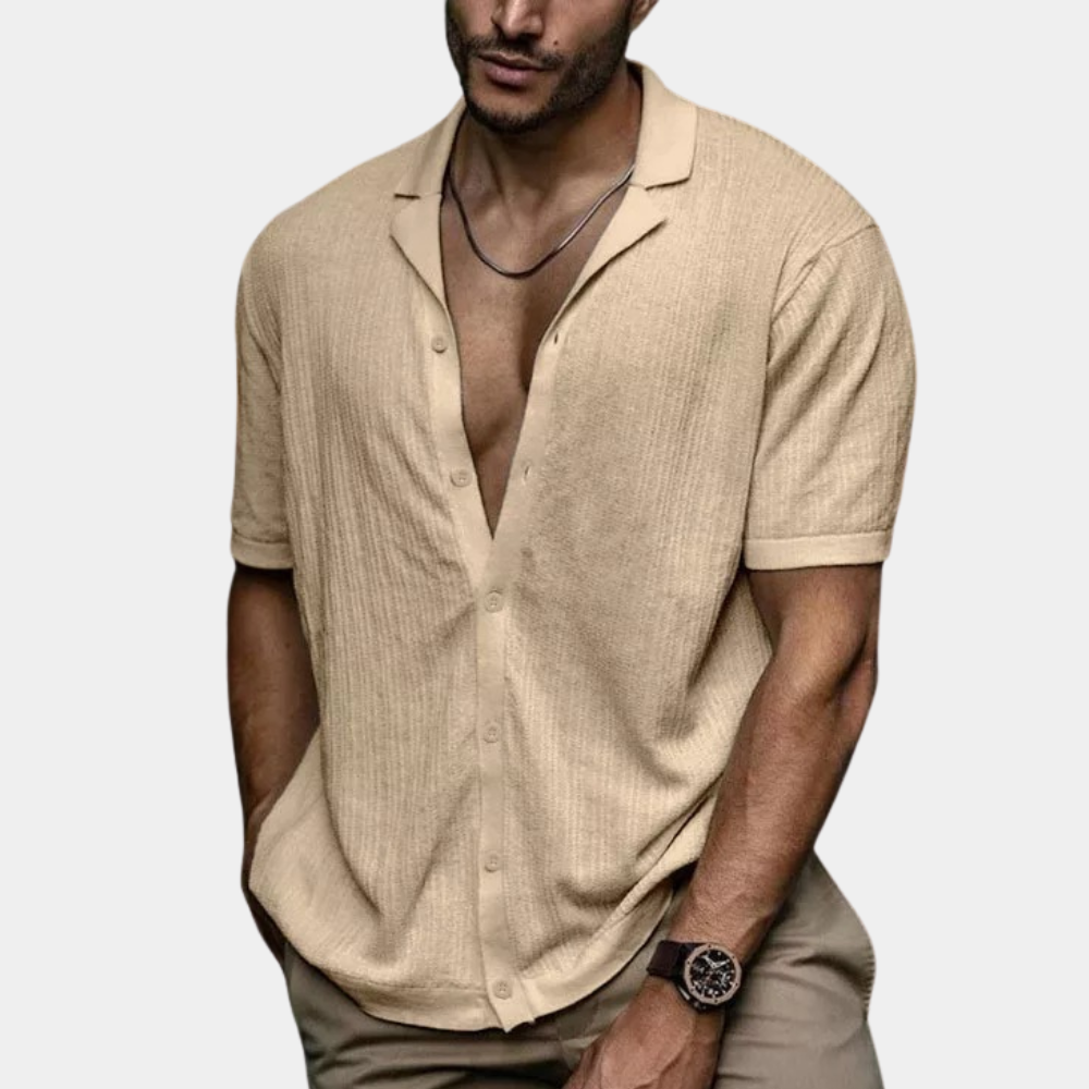 Men’s Shirt | Slim fit | With Buttons | Summer