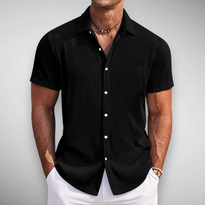 Men’s Shirt | Slim fit | Short Sleeve | Button Closure | Summer