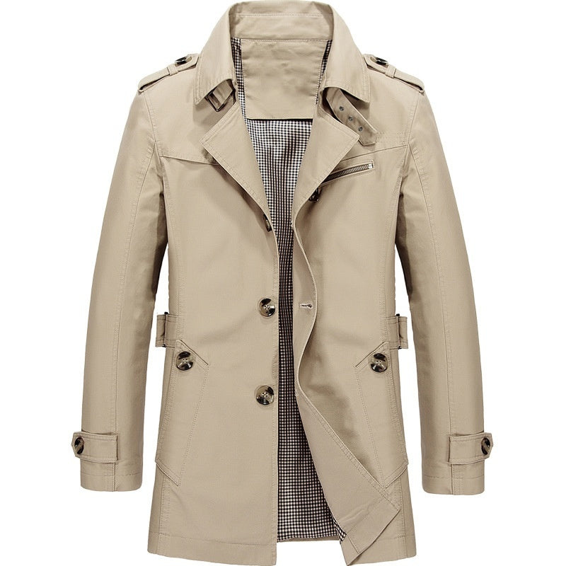 Men’s Jacket | Tailored | With Buttons | Structured collar-Jacob-Menswear