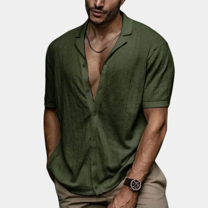 Men’s Shirt | Slim fit | With Buttons | Summer