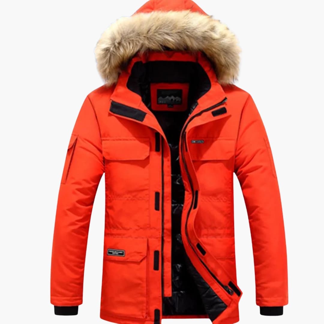 Men’s Jacket | Elegant | With Hood | Long Sleeves-Jacob-Menswear