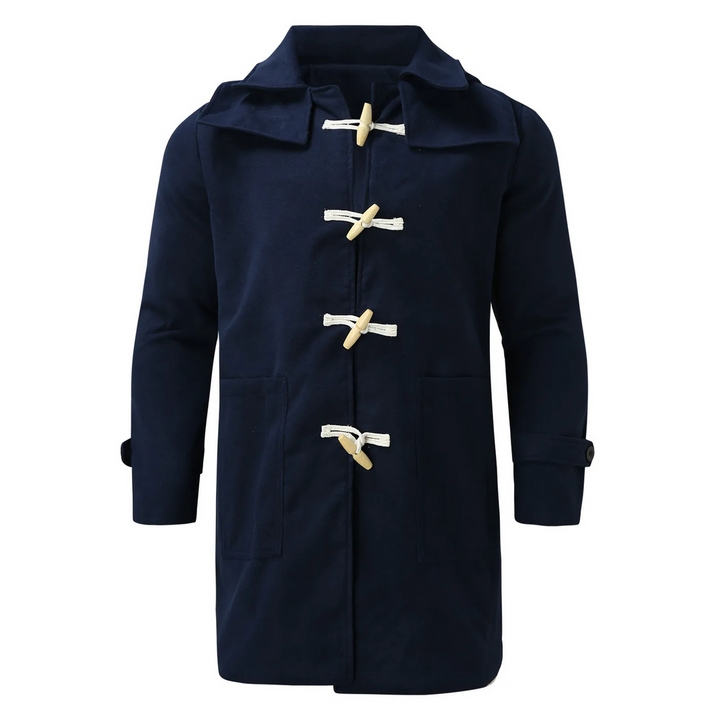 Men's Classic Duffle Coat - Timeless Winter Style