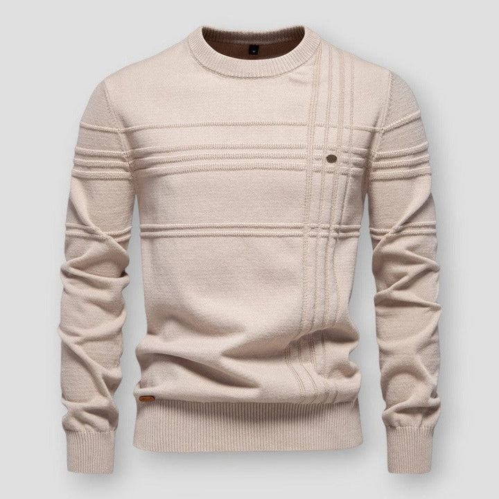 Men's Crew Neck Sweater - Classic Style-Jacob-Menswear