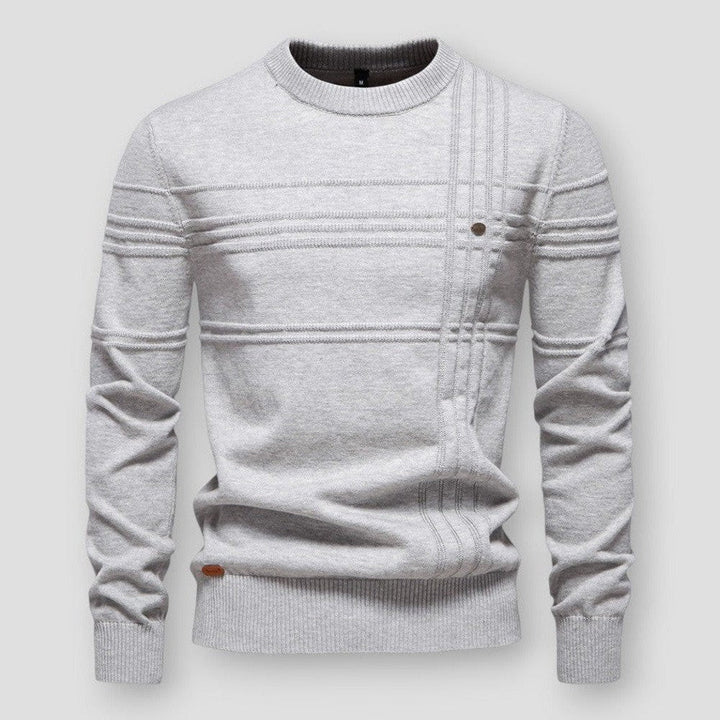 Men's Crew Neck Sweater - Classic Style-Jacob-Menswear