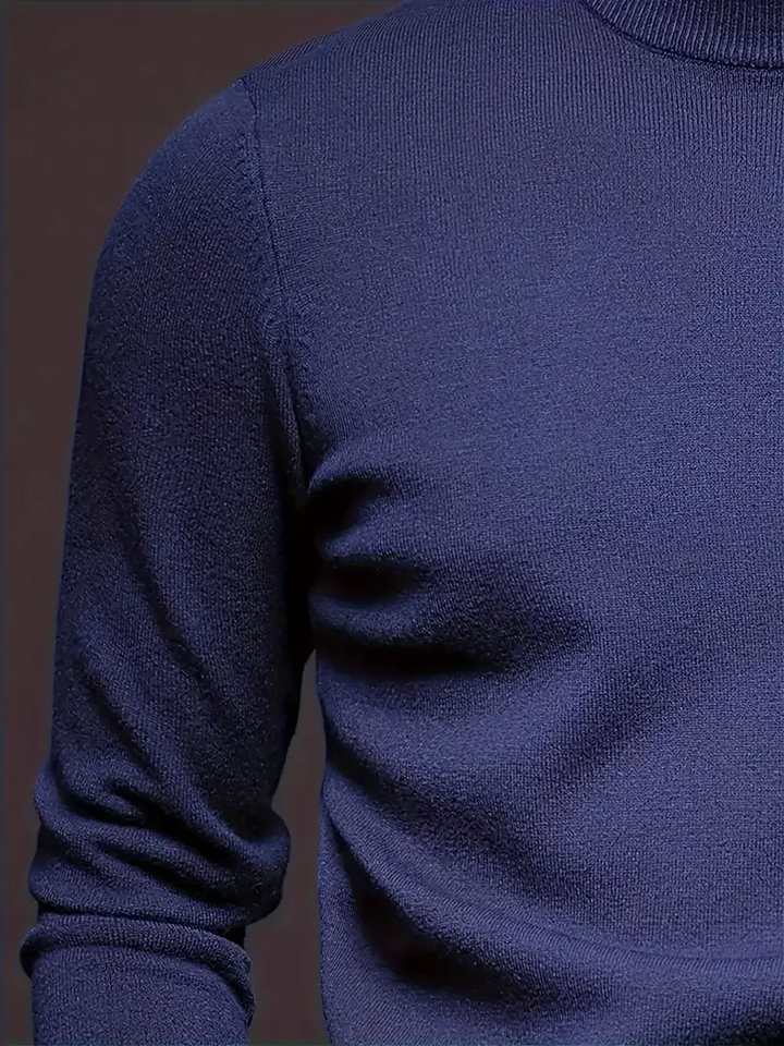Men's Crew Neck Sweater - Modern Fit Knit