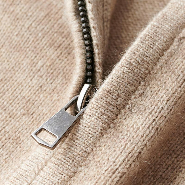 Men's Half-Zip Sweater - Refined Knit Pullover