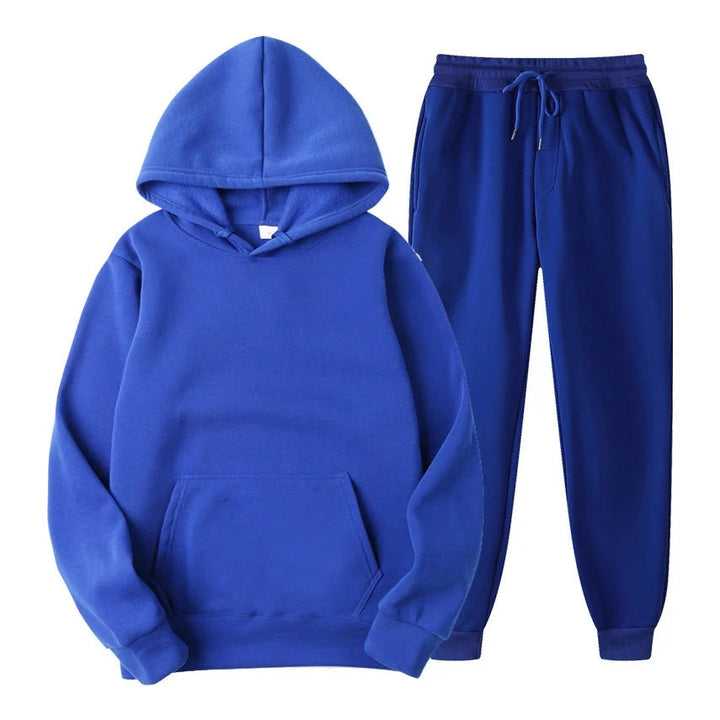 Men's Jogging Set - Comfortable Modern Fit - Blue