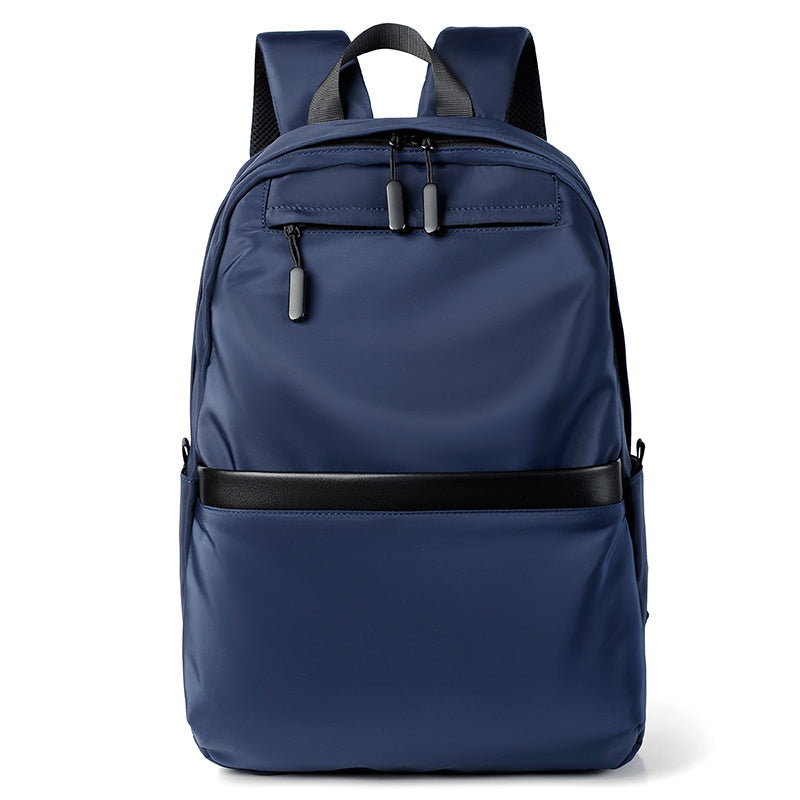 Men's Laptop Backpack - Large Capacity Casual Business - Blue