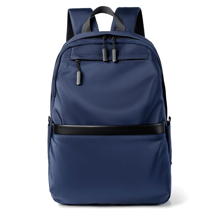 Men's Laptop Backpack - Large Capacity Casual Business - Blue