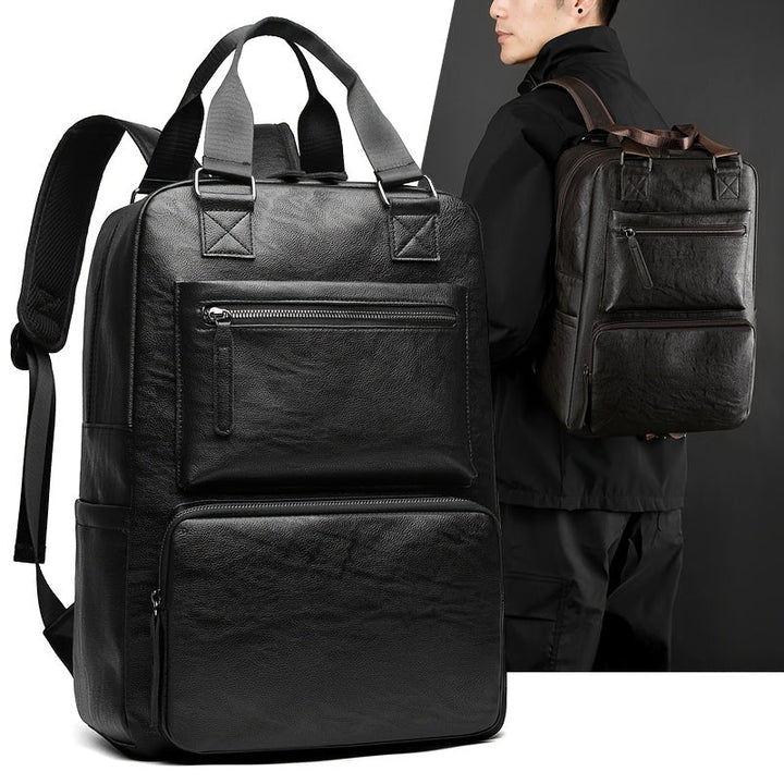 Men's Laptop Backpack - Large Capacity with Multiple Compartments