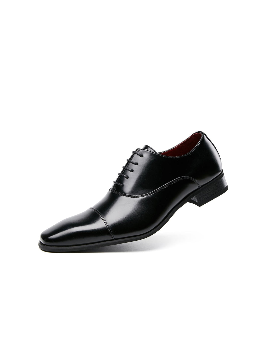 Men's Leather Oxford Dress Shoes - Polished Classic Lace-Up