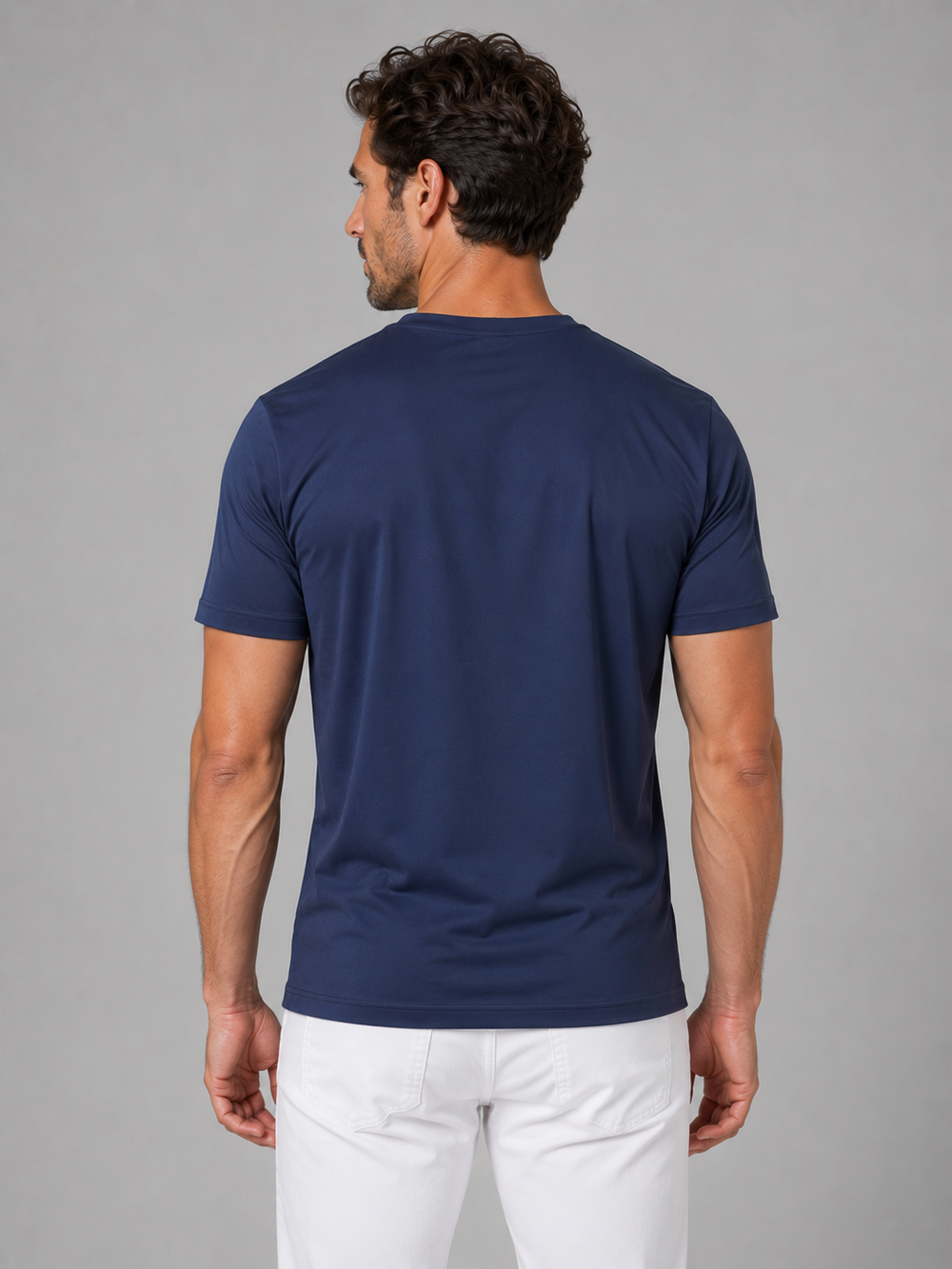 Men's Lightweight Cooling T-Shirt - Everyday Comfort Style-Jacob-Menswear