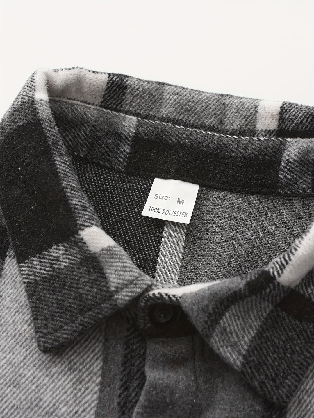 Men's Plaid Shirt Jacket - Classic Casual Style