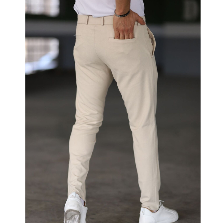 Men's Slim Fit Chino Pants - Modern Comfort