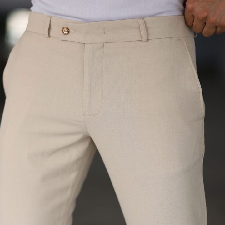 Men's Slim Fit Chino Pants - Modern Comfort