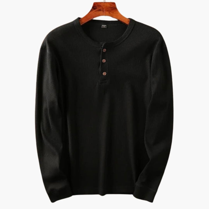 Men's Slim Fit Long Sleeve Shirt - Everyday Style-Jacob-Menswear