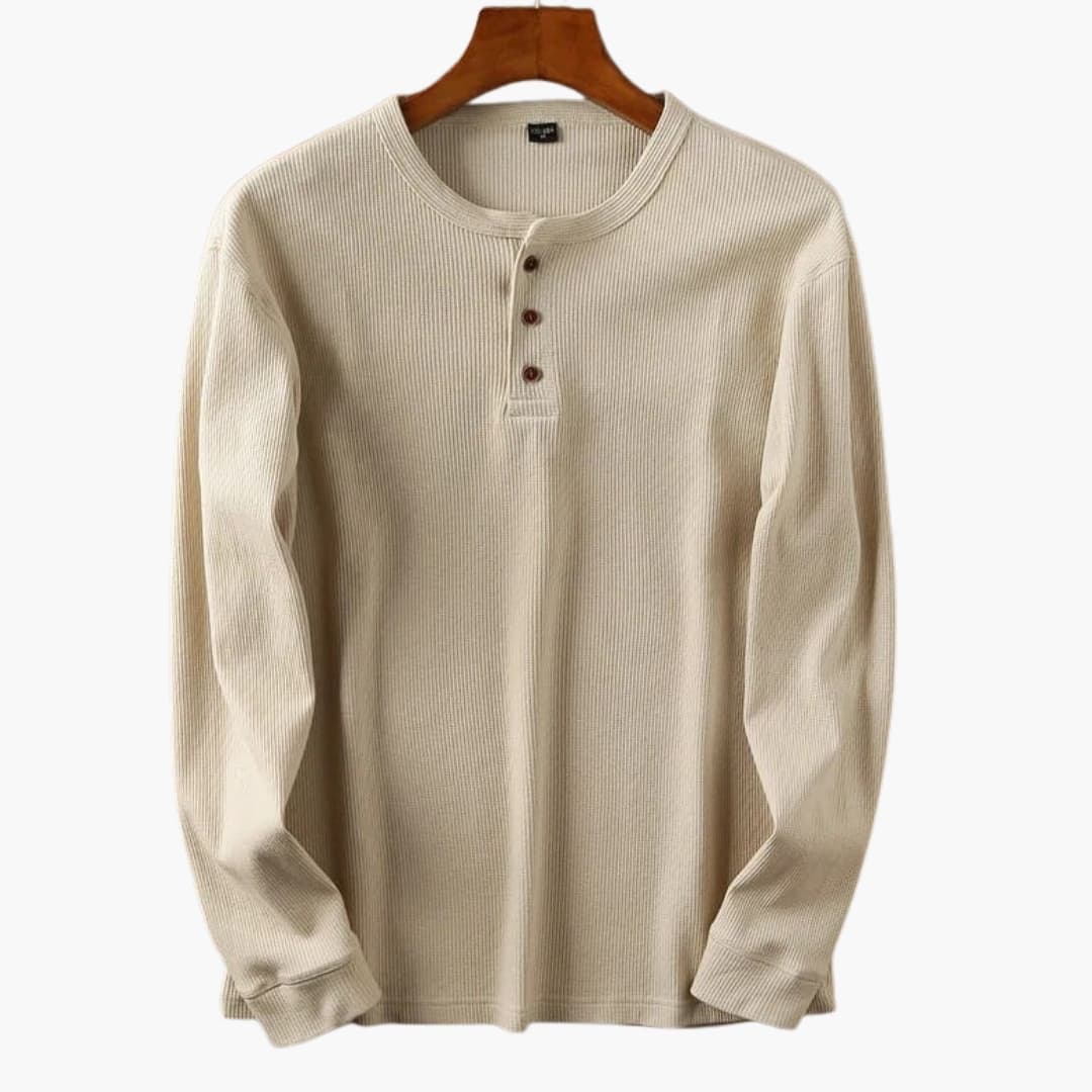 Men's Slim Fit Long Sleeve Shirt - Everyday Style-Jacob-Menswear