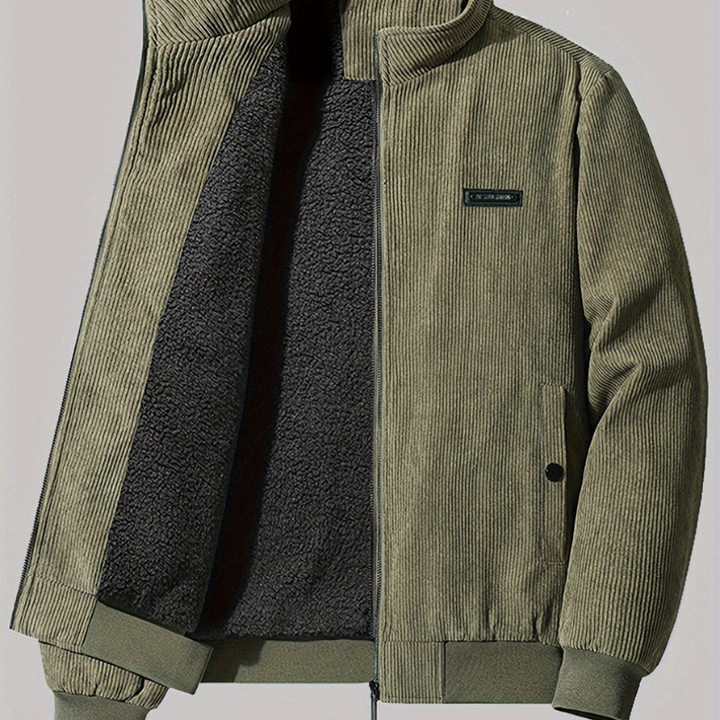 Men's Thick Winter Coat – Warm & Stylish - Green