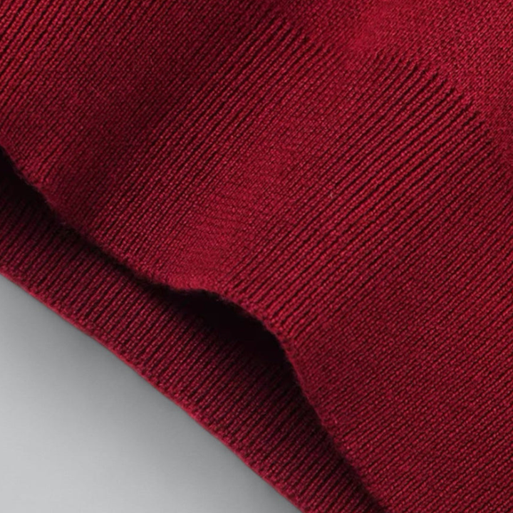 Men's V-Neck Knit Vest - Classic Layering Piece